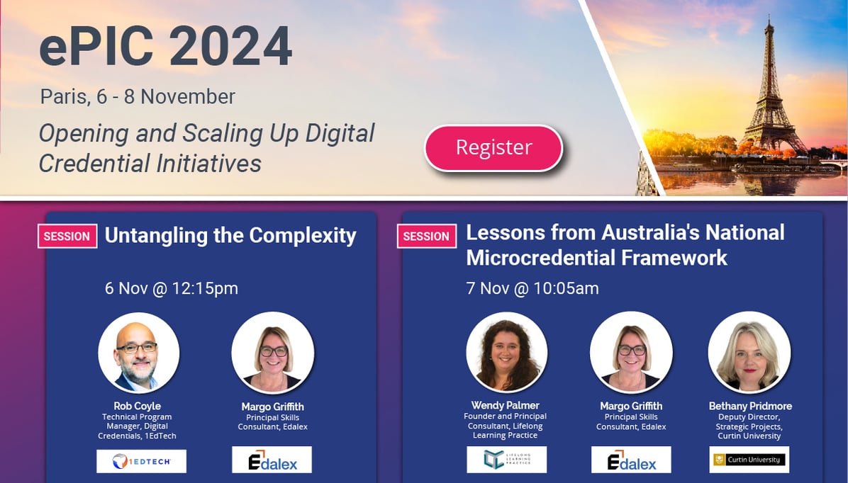 ePIC 2024 - Edalex Feat Session - Skills Recognition Tech and AUS Microcredential Framework
