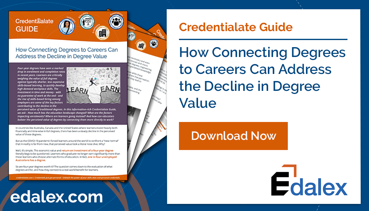 Edalex Guide - How Connecting Degrees to Careers Can Address the Decline in Degree Value