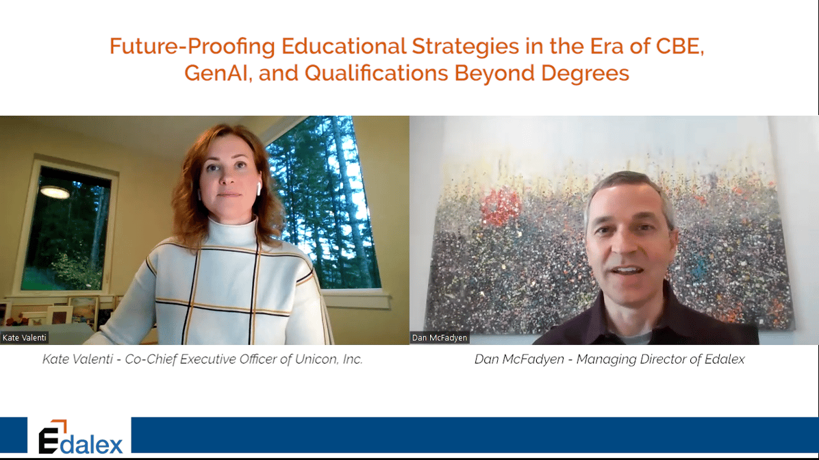 Edalex-Video-Interview-Future-Proofing-Educational-Strategies-in-Era-of-CBE-GenAI-and-Qualifications-Beyond-Degrees-Dan-McFadyen-Kate-Valenti